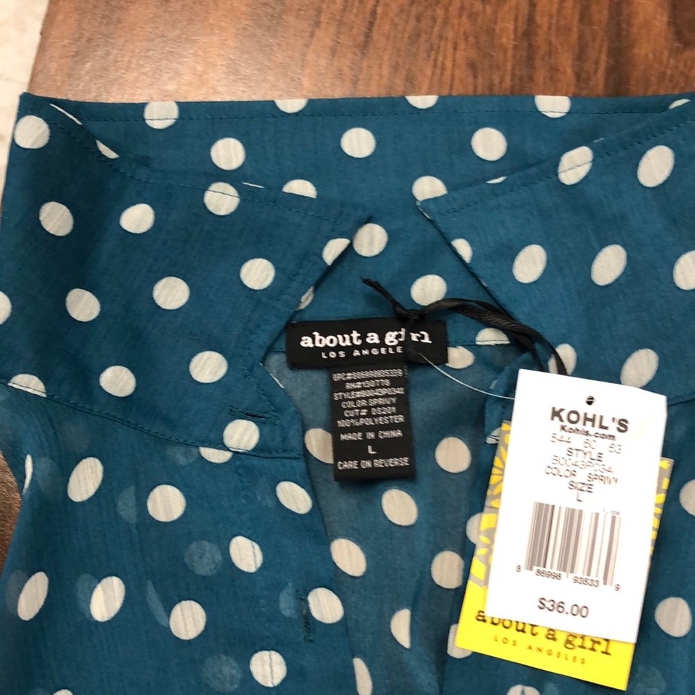 Button up blouse